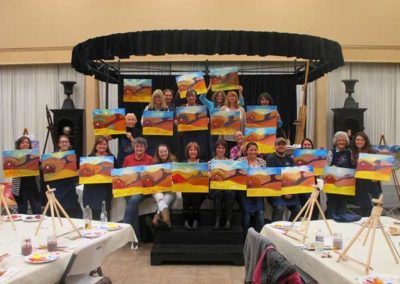 Grass Valley barn subject of paint and wine class