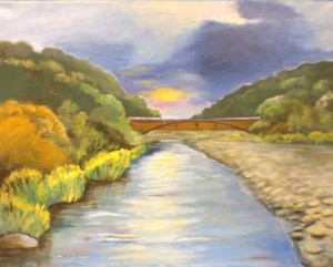 bridge painting
