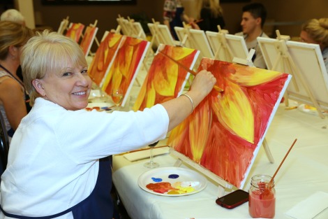 give yourself the gift of creativity and come paint with us!