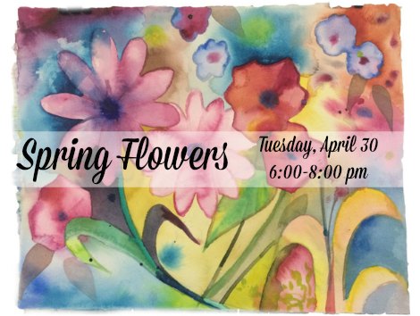 Come Paint With Us - Spring Flowers