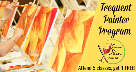 Frequent Painter Program at Come Paint With Us