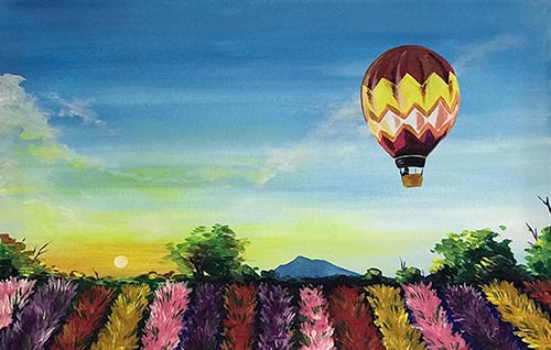 hot air balloon date